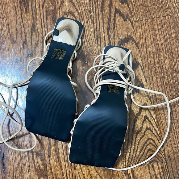 New lace up heels - Picture 2 of 4